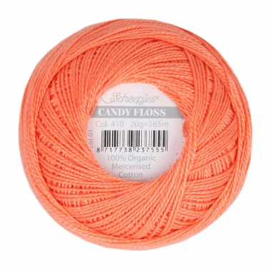 Fil fin 100% coton mercerisé Scheepjes Candy Floss